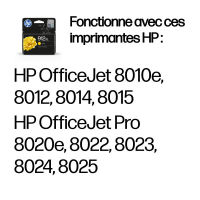 Logo Hp 912xl high yield yellow original ink cartridge 48556063