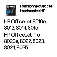Logo Hp 912 cyan original ink cartridge 48556041