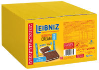 Logo Leibniz biscuit double choc' 'keks'n cream milk', 1 biscuit 9503607