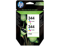 Logo Encre 3 coul hp pack 2xc9363ee 189022