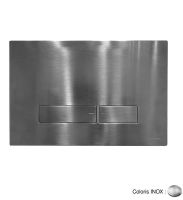 Logo Plaque pour wc suspendu inox plaque wc - ac10028 inox