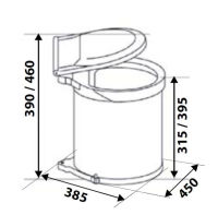 Logo Spin 40 l - poubelle monobac 40 litres ac032f20s01