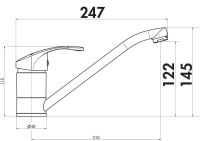 Logo Rc252h15k01 - mitigeur de cuisine luisina, bec pivotant chrom?
