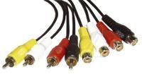Logo Cble audio 4x rca-mle/4x rca-femelle, 2,5mtr. 3389931