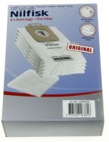Logo Sacs d'aspirateur nilfisk select / power / classic (x4) g651399