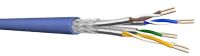 Logo Cable cat7 s/ftp lr22 4p touret 500m dca22 bleu / lsoh longue distance jusqu'a 180m 60039572