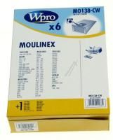 Logo Mo138cw sac x6 + 1 filtre adaptable sur moulinex compact 481281728094