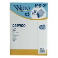 Logo Da47cw sacs aspirateur (x5) wpro pour  adaptable sur daewoo 8357517