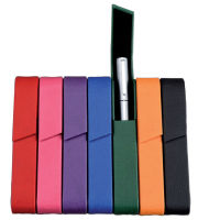 Logo Alassio etui pour stylos 'rivoli', noir 5317646