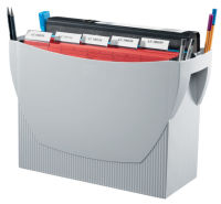 Logo Han bo�te pour dossiers suspendus swing, plastique, rouge 81420003