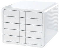 Logo Han module de classement ilook en abs - dimensions l29,5 x h24,7 x p35,5 cm coloris noir blanc 209924