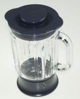 Logo Bol blender verre complet gris kw715006
