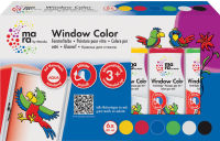 Logo Kit de 6 pi�ces peinture pour vitre, 80 ml - mara by marabu  57201224