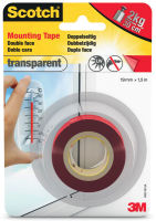 Logo Scotch ruban de fixation double face extra fort - transparent - 19mm x 1,5 m - jusqu' 2kg/30cm 314286
