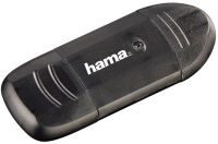Logo Hama lecteur de cartes usb 2.0 6 en 1, anthracite 16114731