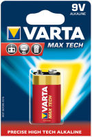 Logo Varta pile alcaline 'max tech', 9v 3060740