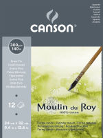 Logo Canson papier aquarelle moulin du roy, torchon, 240 x 320 mm 5299068