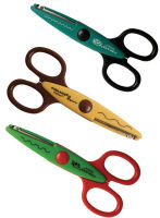 Logo Fiskars kit de 3 ciseaux cranteurs, 'animaux de marais' 60000163