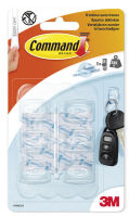 Logo 3m command crochet, plastique, transparent 11500996