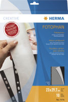 Logo Feuillets carton 23 cm x 29,7 cm 10 feuilles - herma  6500671