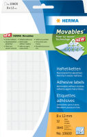 Logo Herma étiquettes 'movables' 19 x 40 mm, pour inscription à 6501467