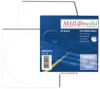 Logo Mailmedia pochettes papier cd / dvd, avec fentre 8718602