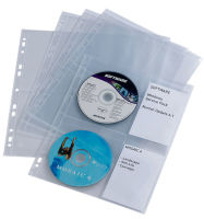 Logo Durable pochette cd-/dvd cover light m, pour 4 cd, en pp, 9523819