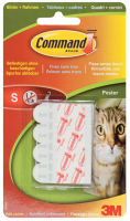 Logo 3m command attaches posters, taille: s, blanc 11500971