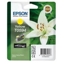 Logo Epson cartouche jet d'encre epson stylus photo r2400,jaune 13000509
