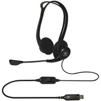 Logo Logitech pc headset 960 usb, noir, port usb 18001394