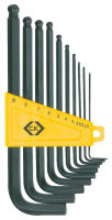 Logo C.k jeu de cls hexagonal  tte sphrique, 10 pices 18004443