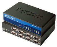 Logo Moxa hub rs-232 avec port usb 2.0,8 ports,desktop, avec bloc 19006108