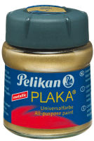 Logo Peinture pelikan plaka jaune or 