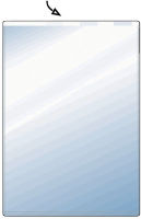 Logo Hetzel pochette transparente, format a3, pvc, grain, 59237330