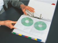 Logo Leitz pochette perfore pour cd/dvd, pour 4 cd/dvd, 80624303