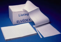Logo Elve bote de 2000 paravents listing format 240x11 pouces 1 exemplaire 70 gr micro perfor 4 ct 404476