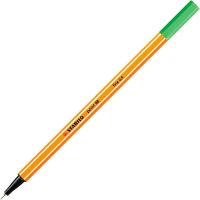 Logo Stabilo stylo feutre point 88 vert feuille, pointe fine 88/43 493886
