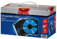 Logo Hama botier vide cd 'slim', slim case, bote en plastique 1611432