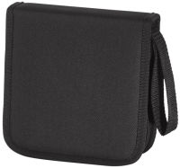 Logo Hama etui pour cd/dvd, nylon, pour 104 cd/dvd, noir 1611617
