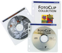 Logo Hama pochette pour 2 cd/dvd, pp, transparent, 40 pices 1648444