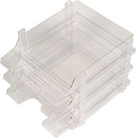 Logo Helit set de corbeilles  courrier, set de 3, a4 5161003