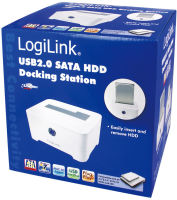 Logo Logilink station d'accueil usb 2.0 pour disques durs sata 11112230