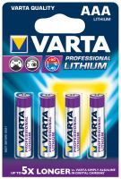 Logo Varta pile au lithium 'professional lithium', micro (aaa) 3060698