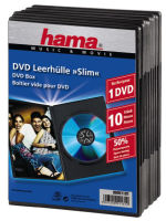 Logo Hama botier vide pour 1 dvd, noir 1651181