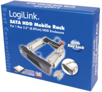 Logo Logilink rack amovible pour disques durs sata 3,5', noir 11112386