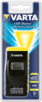 Logo Varta testeur de piles, avec affiche lcd, noir 3060707