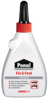 Logo Ponal colle � bois fix & fest, sans solvant, flacon 200g 56371073