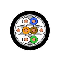 Logo Cable cat7 s/ftp lr22 4p touret 500m pehd noir / awg22 longue distance jusqu'a 180m 60041064