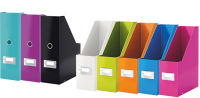 Logo Leitz porte-revues click & store wow, a4, carton, orange 80604744