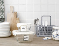 Logo Avery zweckform living etiquettes de cuisine, 47,5 x 48,5 mm 72062004